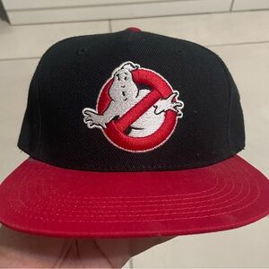 Ghostbusters Who Ya Gonna Call? Movie Promo SnapBack Baseball Hat Y2k